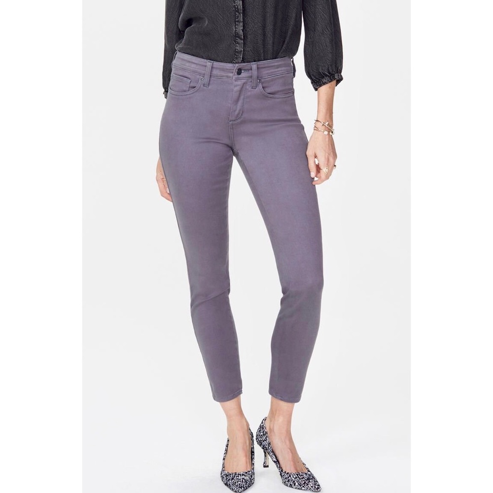 NYDJ Gray skinny legging jean